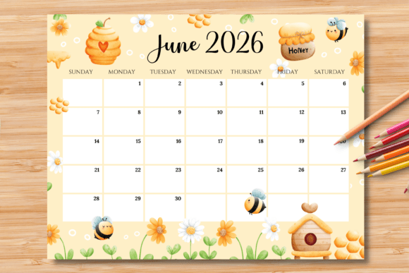 Download Editable/Fillable June 2026 Calendar - Premium Resources